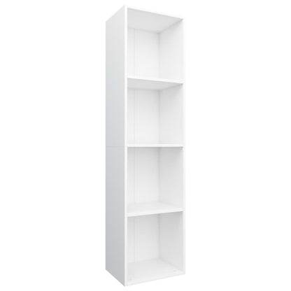 Book Cabinet/TV Cabinet White 36x30x143 cm Engineered Wood