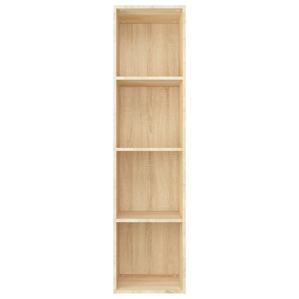 Book Cabinet/TV Cabinet Sonoma Oak 36x30x143 cm Engineered Wood