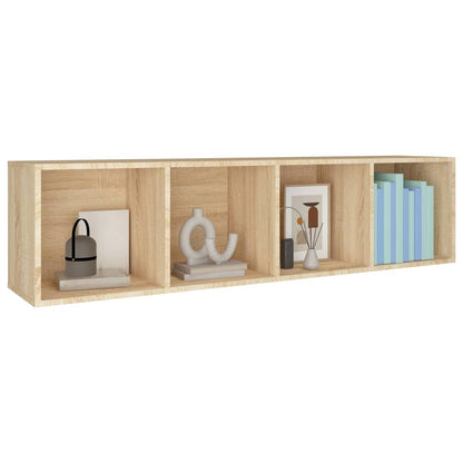 Book Cabinet/TV Cabinet Sonoma Oak 36x30x143 cm Engineered Wood