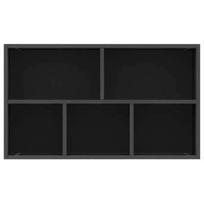 Book Cabinet/Sideboard Black 50x25x80 cm Engineered Wood