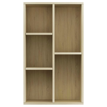 Book Cabinet/Sideboard Sonoma Oak 50x25x80 cm Engineered Wood