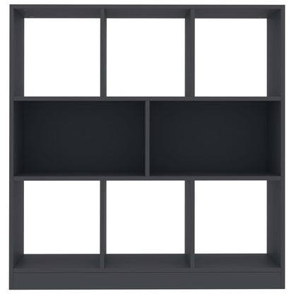 Book Cabinet Grey 97.5x29.5x100 cm Engineered Wood