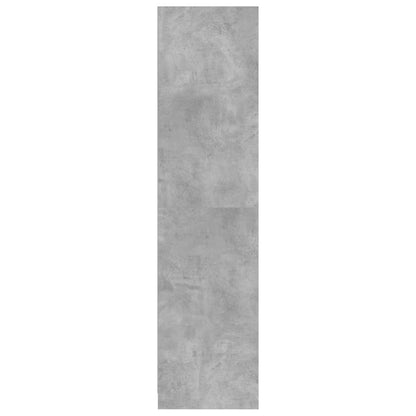 Wardrobe Concrete Grey 50x50x200 cm Engineered Wood