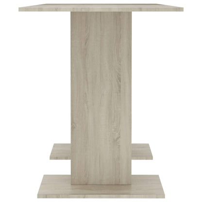 Dining Table Sonoma Oak 110x60x75 cm Engineered Wood