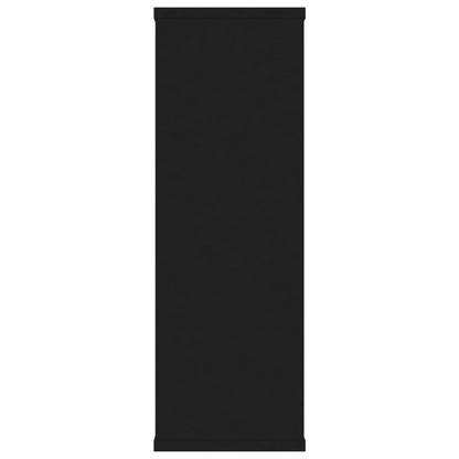 Wall Shelf Black 104x20x58.5 cm Engineered Wood