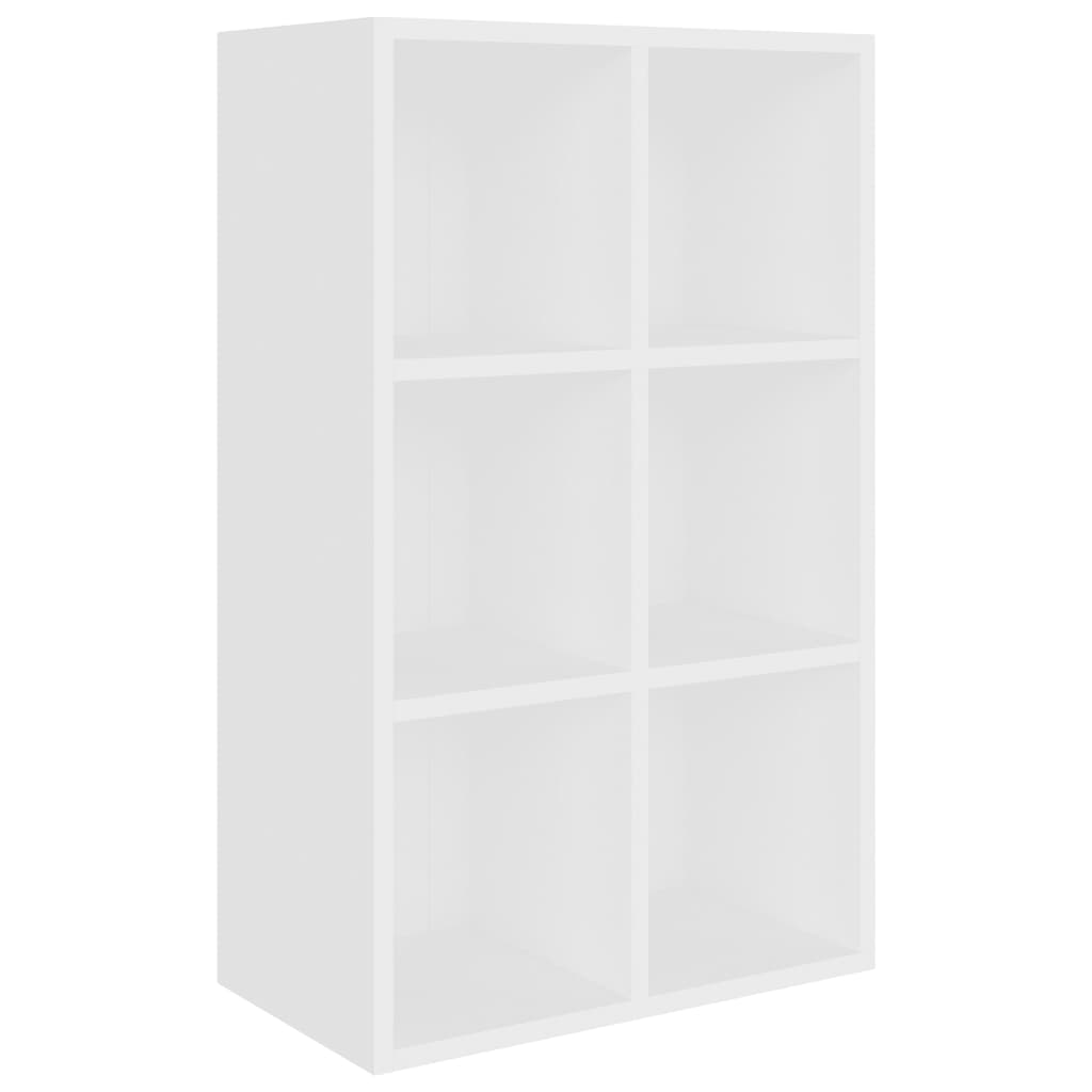 Book Cabinet/Sideboard White 66x30x98 cm Engineered Wood