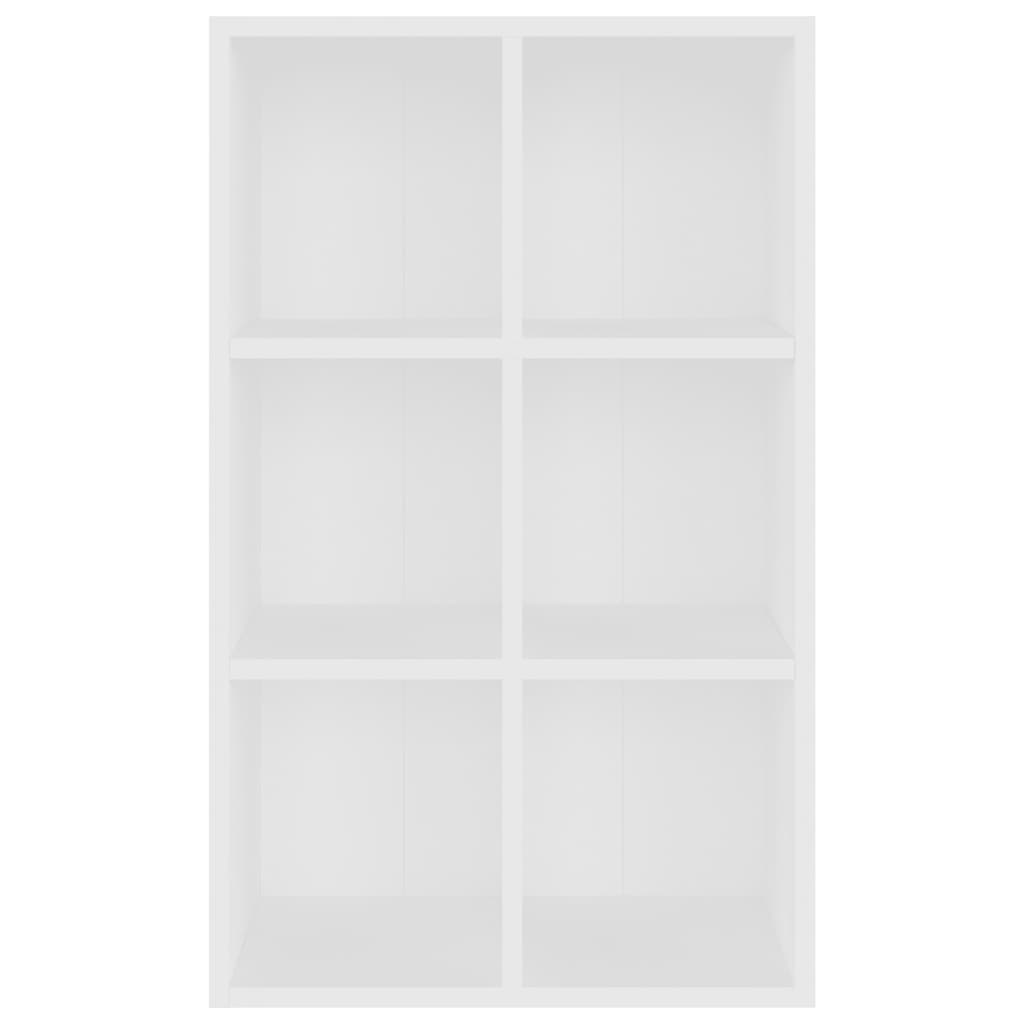 Book Cabinet/Sideboard White 66x30x98 cm Engineered Wood