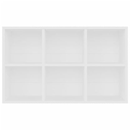 Book Cabinet/Sideboard White 66x30x98 cm Engineered Wood