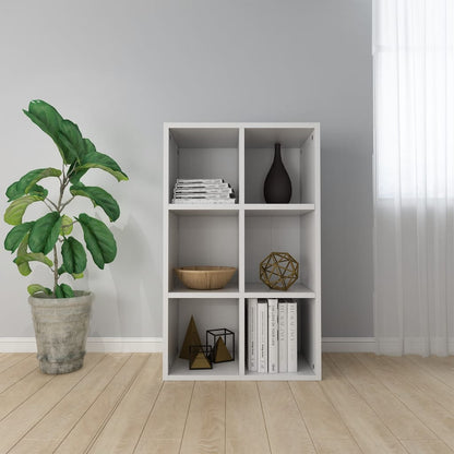 Book Cabinet/Sideboard White 66x30x98 cm Engineered Wood