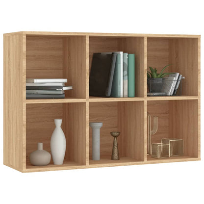 Book Cabinet/Sideboard Sonoma Oak 66x30x98 cm Engineered Wood