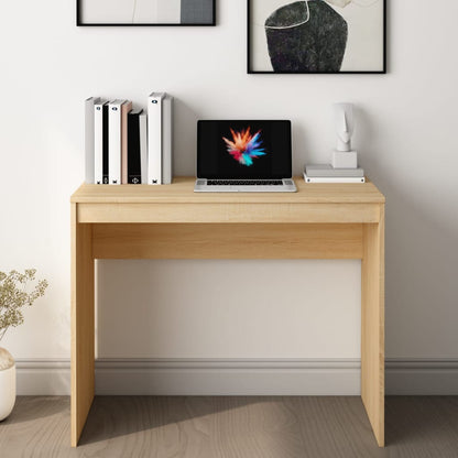 Desk Sonoma Oak 90x40x72 cm Engineered Wood