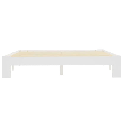 Bed Frame without Mattress Brown 160x200 cm Solid Wood Pine