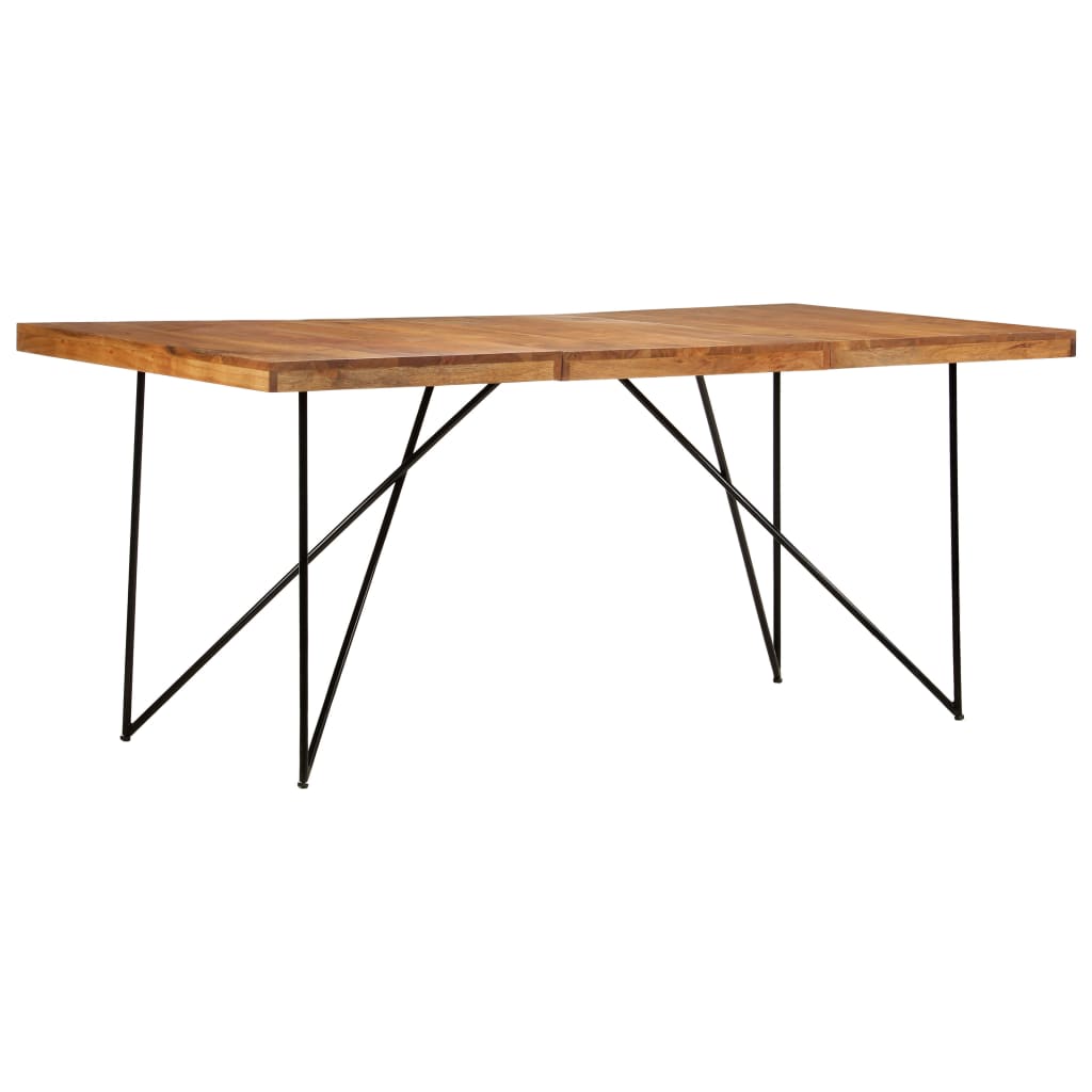 Dining Table 180x90x76 cm Solid Acacia Wood