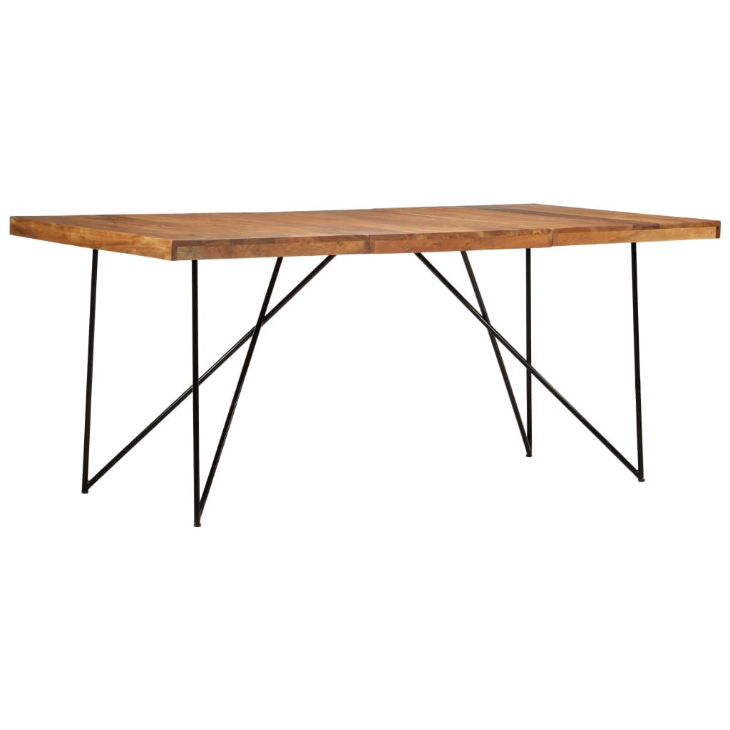 Dining Table 180x90x76 cm Solid Acacia Wood