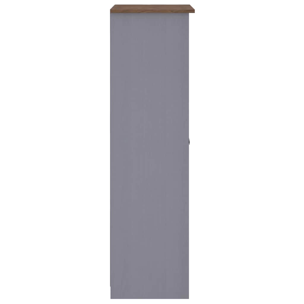 Wardrobe Grey 80x50x171.5 cm Solid Pine Panama Range