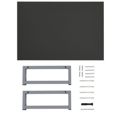 Bathroom Wall Shelf for Basin Grey 60x40x16.3 cm