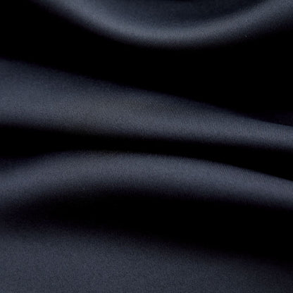 Blackout Curtains with Metal Rings 2 pcs Black 140x225 cm