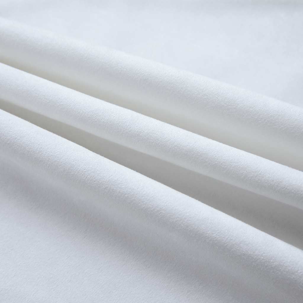 Blackout Curtains with Metal Rings 2 pcs Off White 140x175 cm