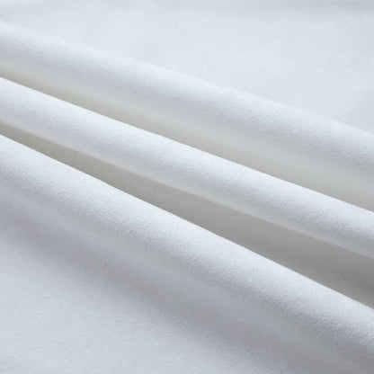 Blackout Curtains with Metal Rings 2 pcs Off White 140x175 cm