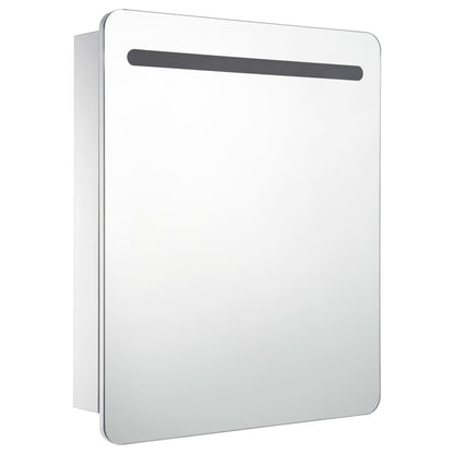 LED Bathroom Mirror Cabinet 68x9x80 cm