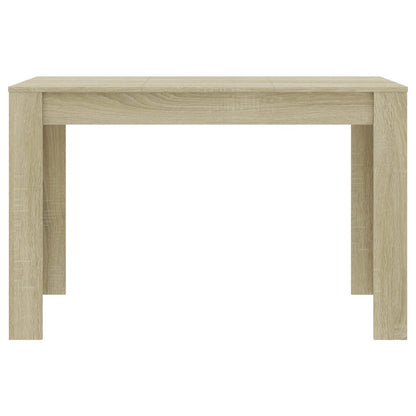 Dining Table Sonoma Oak 120x60x76 cm Engineered Wood