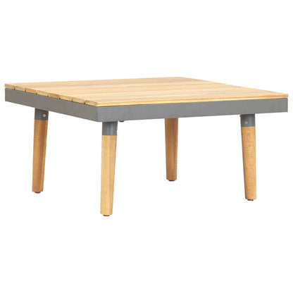 Garden Coffee Table 60x60x31.5 cm Solid Acacia Wood