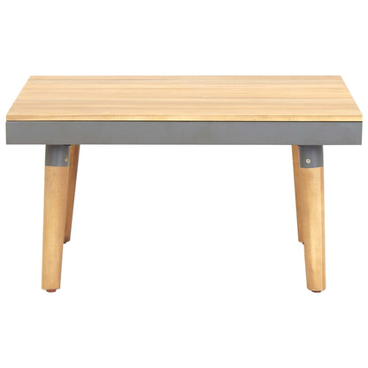 Garden Coffee Table 60x60x31.5 cm Solid Acacia Wood