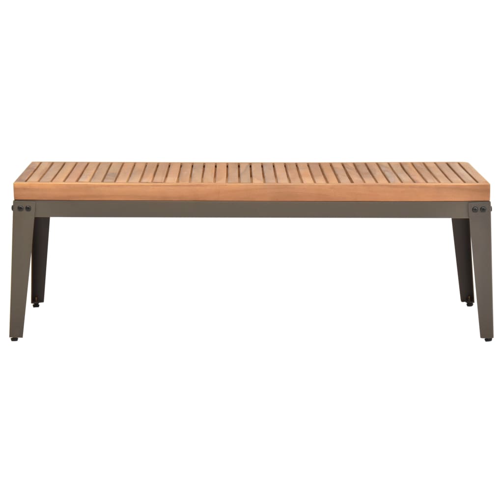 Garden Coffee Table 110x55x36 cm Solid Acacia Wood