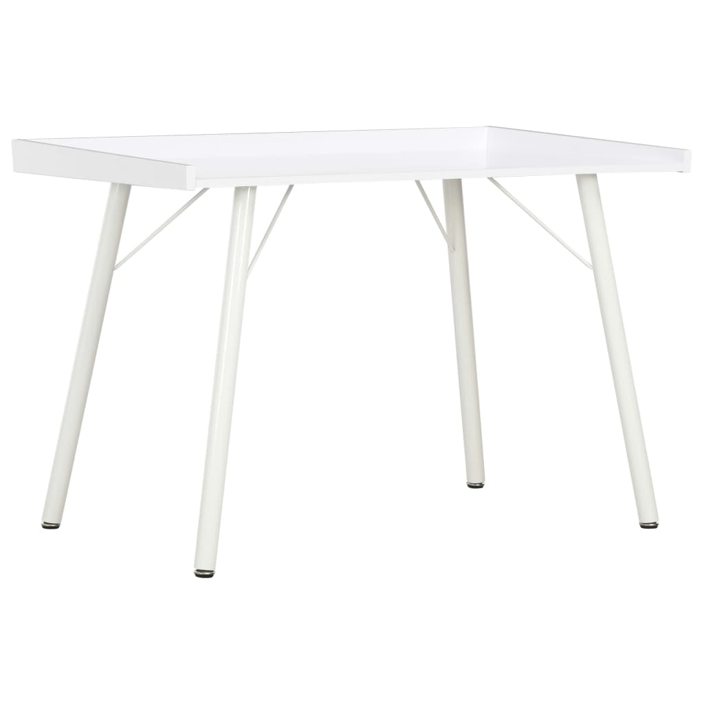 Desk White 90x50x79 cm