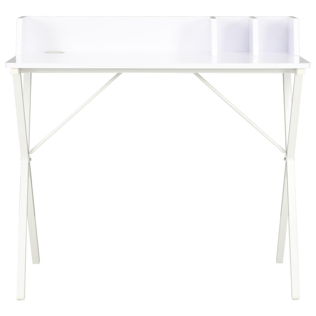 Desk White 80x50x84 cm