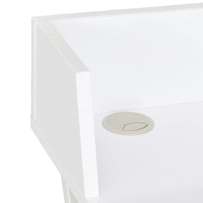 Desk White 80x50x84 cm