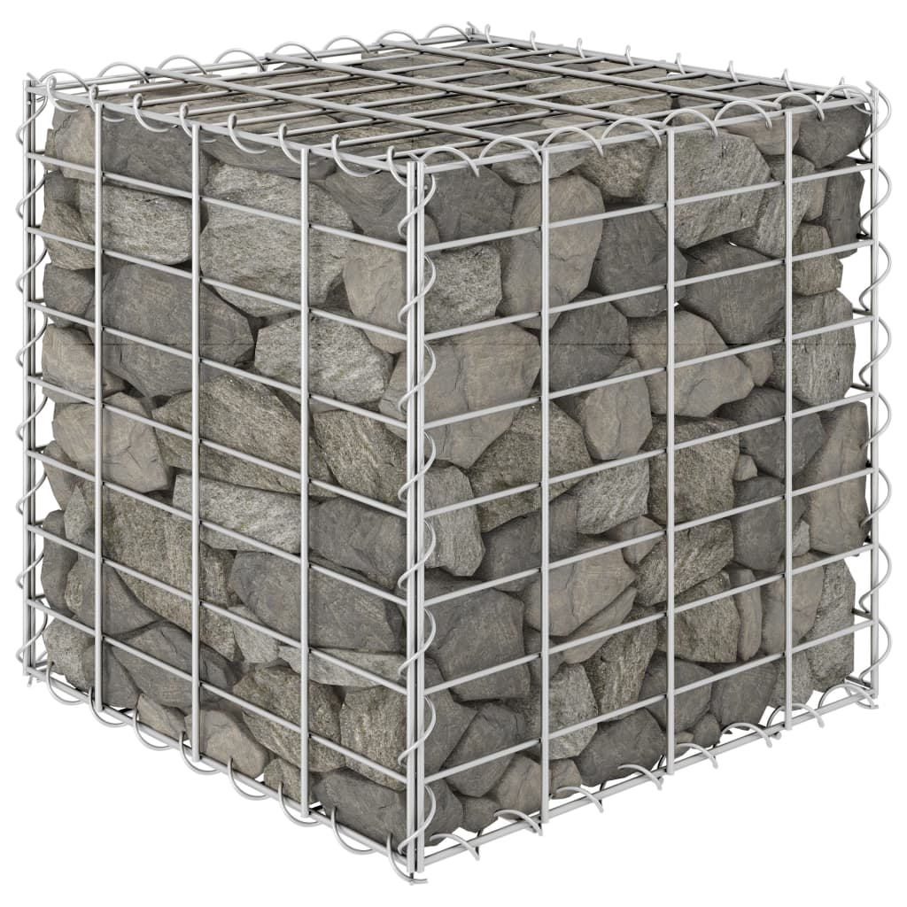 Cube Gabion Raised Bed Steel Wire 40x40x40 cm