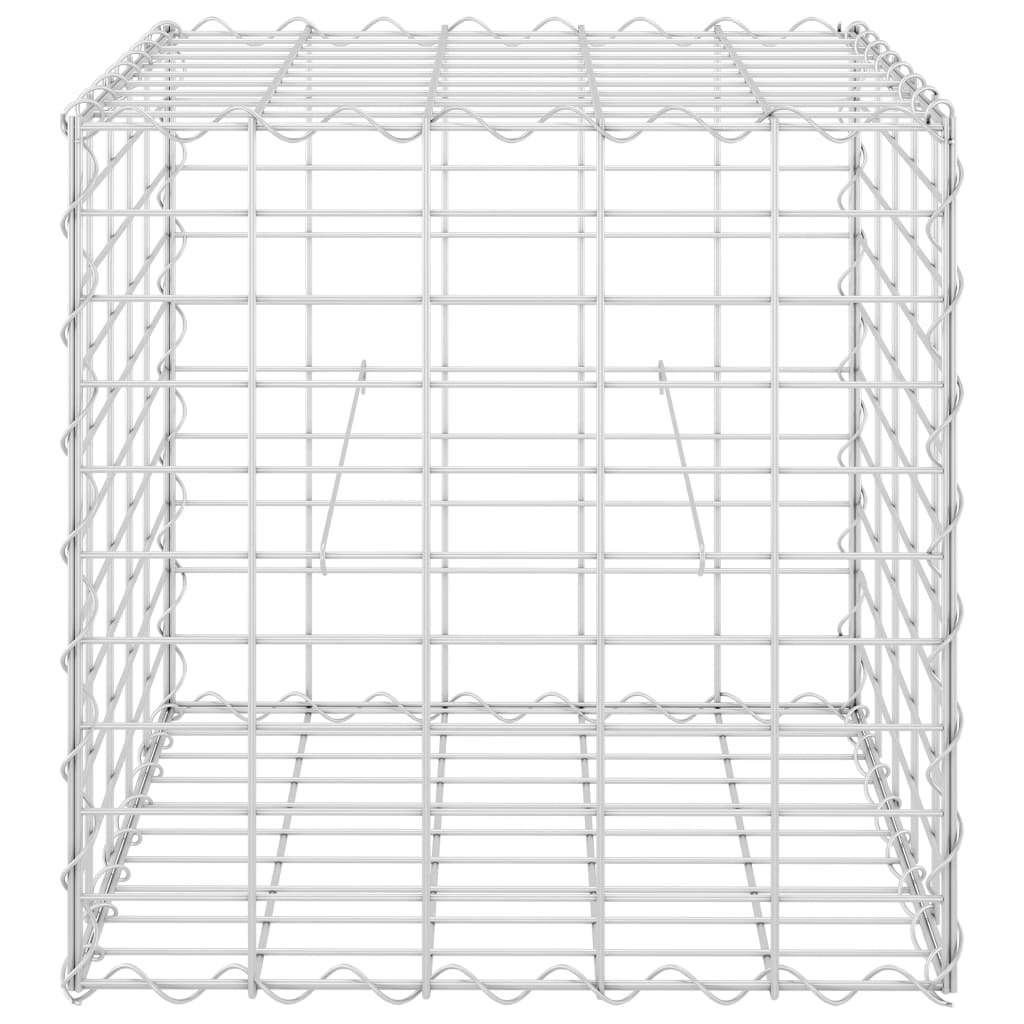 Cube Gabion Raised Bed Steel Wire 50x50x50 cm