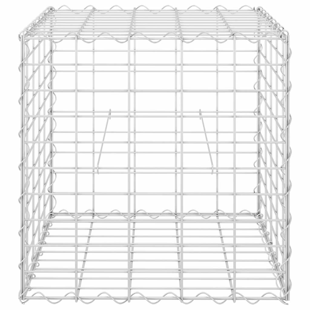 Cube Gabion Raised Bed Steel Wire 50x50x50 cm