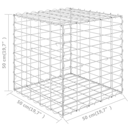 Cube Gabion Raised Bed Steel Wire 50x50x50 cm