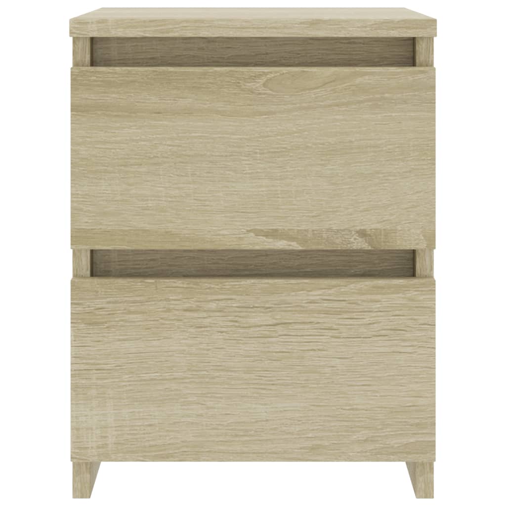 Bedside Cabinet Sonoma Oak 30x30x40 cm Engineered Wood