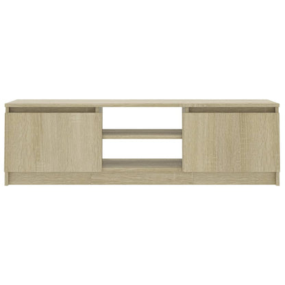 TV Cabinet Sonoma Oak 120x30x35.5 cm Engineered Wood