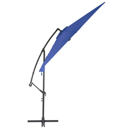 Cantilever Garden Parasol with Aluminium Pole 300 cm Blue