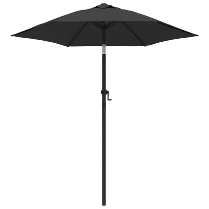 Parasol Anthracite 200x224 cm Aluminium