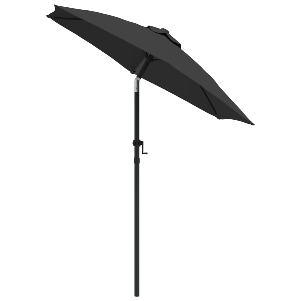 Parasol Anthracite 200x224 cm Aluminium