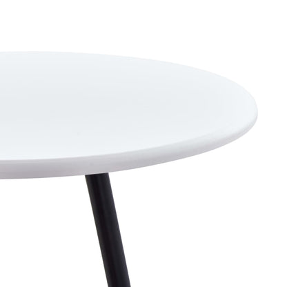 Bar Table White 60x107.5 cm MDF
