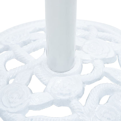 Umbrella Base White 9 kg 40 cm Cast Iron