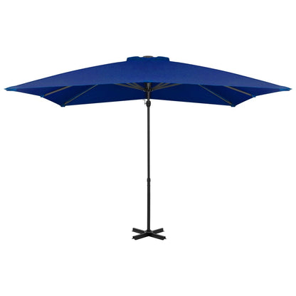 Cantilever Umbrella with Aluminium Pole Azure Blue 250x250 cm