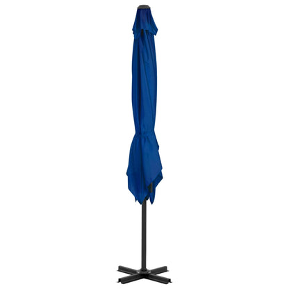 Cantilever Umbrella with Aluminium Pole Azure Blue 250x250 cm