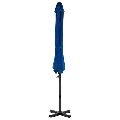 Cantilever Garden Parasol with Aluminium Pole Azure Blue 300 cm