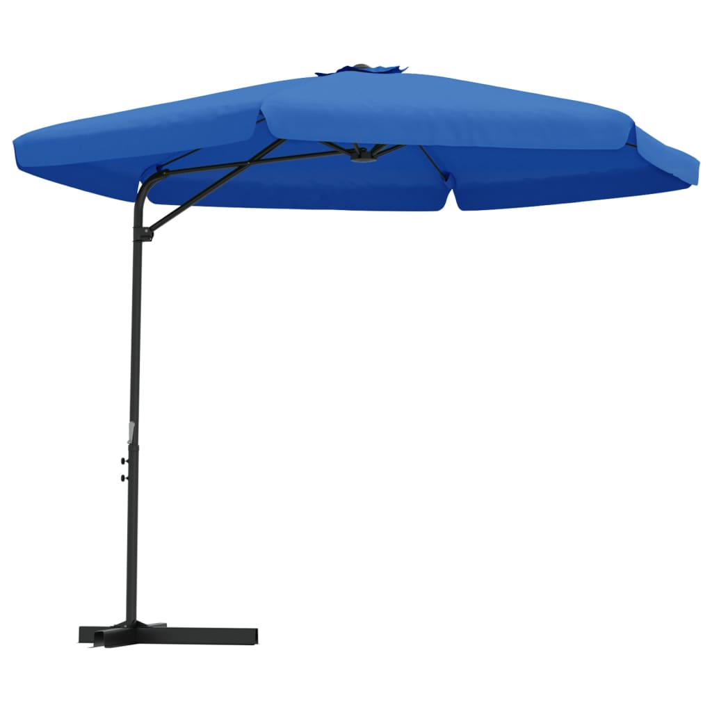 Garden Parasol with Steel Pole 300 cm Azure Blue