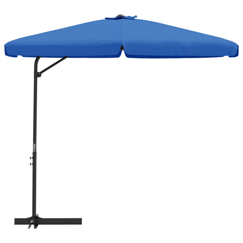 Garden Parasol with Steel Pole 300 cm Azure Blue