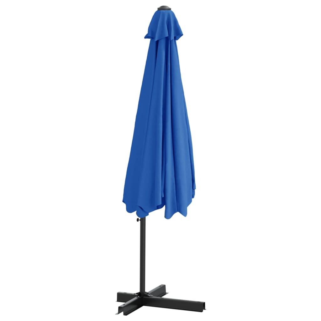 Garden Parasol with Steel Pole 300 cm Azure Blue