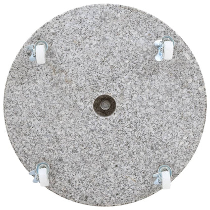 Parasol Base Granite 30 kg Round Grey