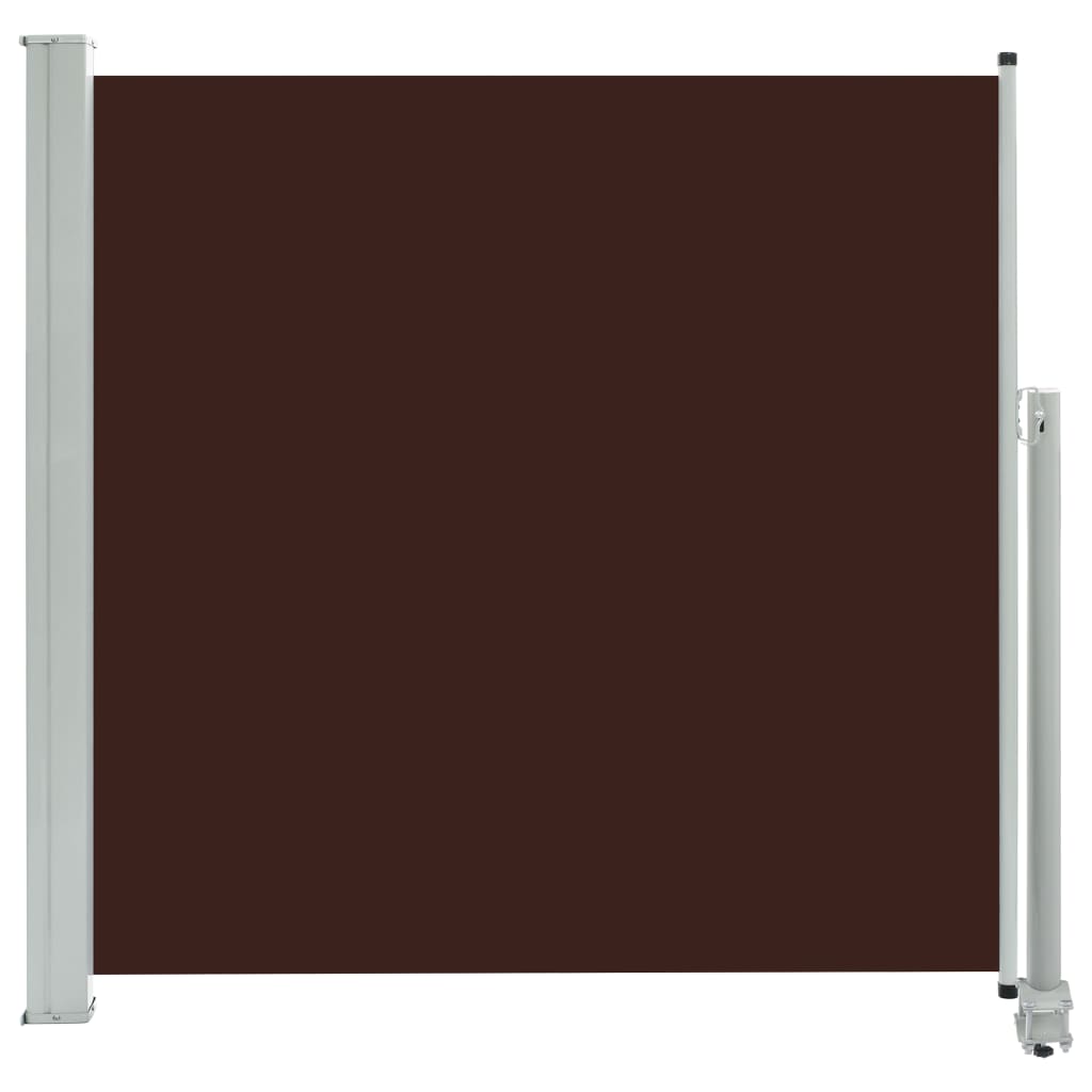 Patio Retractable Side Awning 160x300 cm Brown